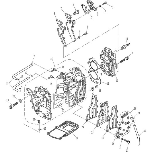 Цилиндр Toyama T18BMS