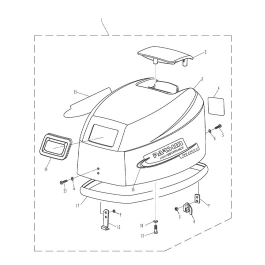 Крышка верхняя Toyama T18BMS