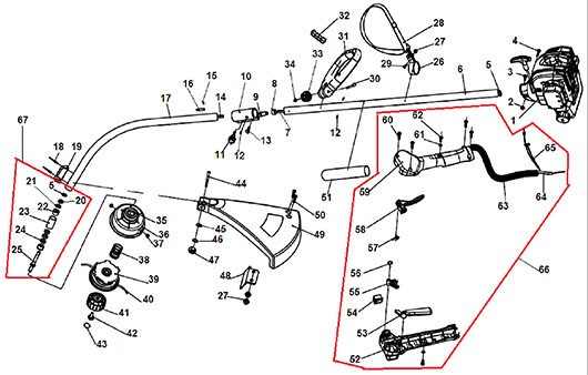 Штанга, управление Champion T221