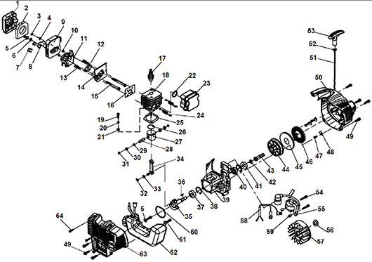Детали двигателя Champion T221