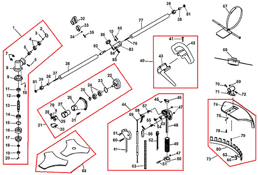 Штанга, управление Champion T233