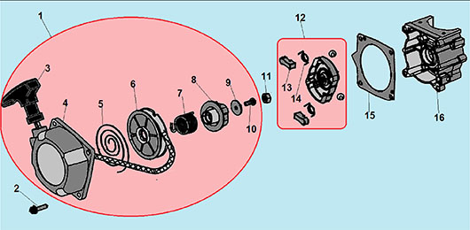 Стартер Champion T333/T333-2
