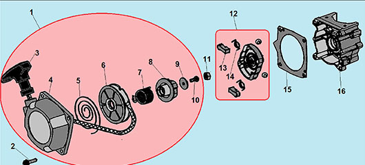 Стартер Champion T333S-2