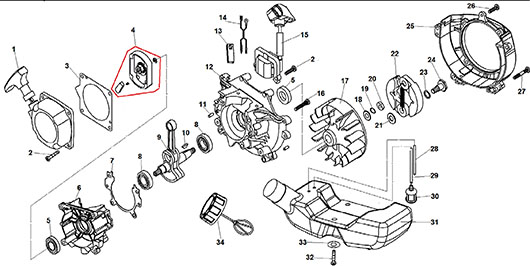 Детали Стартера,сцепления Champion T346