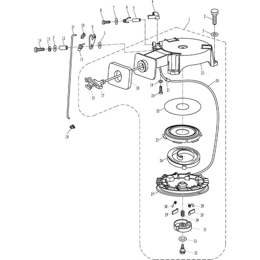 Стартер Toyama T5.8BMS