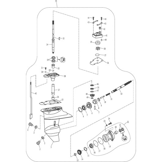 Редуктор Toyama T9.9BMS