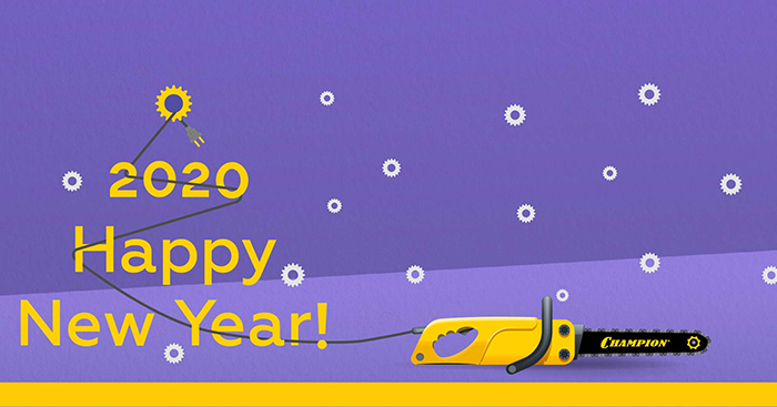 Поздравление с Новым Годом и график работы в начале 2020 года