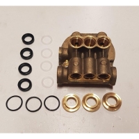 Корпус насоса HP6300 сторона клапанов (манжета диаметром 20 мм)