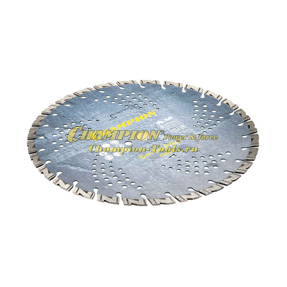 Диск алмазный CHAMPION бетон PRO 350/25,4/10 Heavyсut