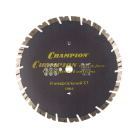Диск алмазный CHAMPION универсальный ST 350/25,4/14 Fast Gripper