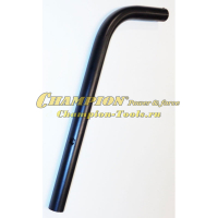 Рукоятка трубчатая T266,334-517 правая половина черная см.02020160596