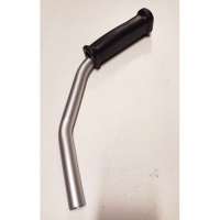 Рукоятка трубчатая T374FS левая половина (комплект с резиновой ручкой)
