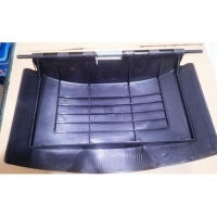 Крышка отсека травосборника LM5347, 5347BS, 5347EBS комплект с осью