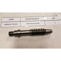 Вал редуктора EC750 червячный