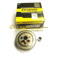 Звёздочка ведущая 3/ 8"-6Т ( P350, 351 H235, 236, 240) ( аналог 106114) монолит+подшипник