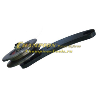 Кронштейн ролика ремня привода шнеков в сборе ST655