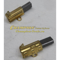 Щетка электродвигателя (1 шт.) EM3815 EM4216 (с2020г.), EM4217 6,2х11х18,4 (с направляющей)