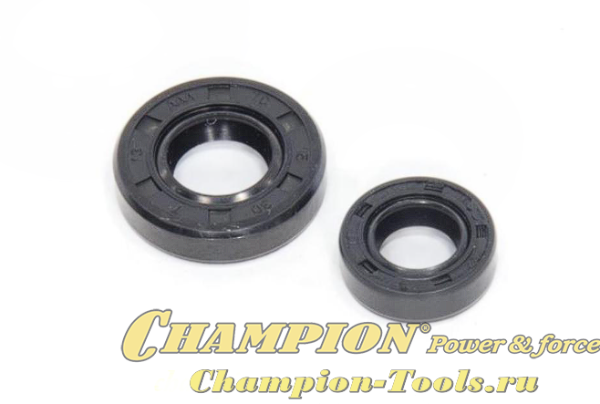 Сальники коленвала для мотокос 43, 52 куб. см, комплект (12*22*7 + 15*30*7)