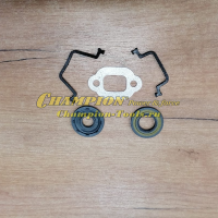 Сальник Husqvarna 135(e), 140(e), 142e, 435(e)(II), 440e(II) комплект 12х32х3.7 / 16.6x32х3.7+ прокладки - 1400129