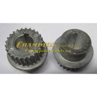 Шкив ремня привода хода ST556, 656, 656BS, 761E, 762E, GS5062 / (ST861BS старого образца) на двигатель